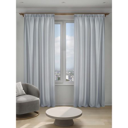 Штора креп светло-серая 150х270 см Decofest Элис (153.763) эммануэль иже элис лаверти марсельское таро