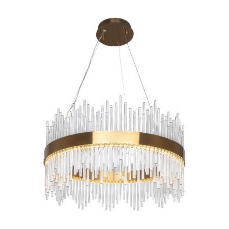 Светильник светодиодный подвесной Freya Chalice 3000К 46 Вт 10 кв.м золото IP20 (FR10008PL-L46G)