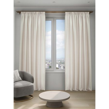 Штора креп бежевая 150х270 см Decofest Элис (153.762) эммануэль иже элис лаверти марсельское таро