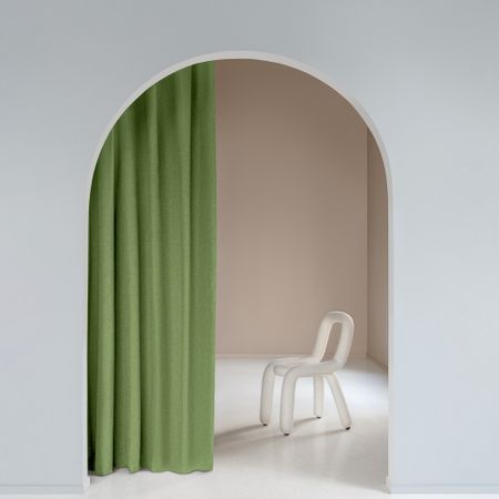 Штора рогожка киви 165х270 см Волшебная Ночь Рогожка (796077) игровой   волшебная комната кухня основная