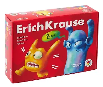 Краски гуашевые 12цв 20мл 