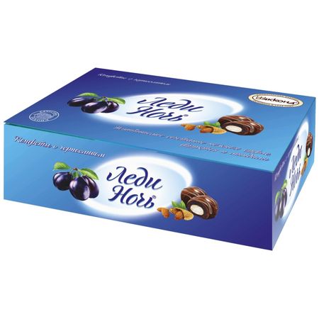 Конфеты Акконд леди ночь чернослив пакет 350 г