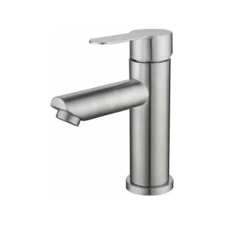 Смеситель для накладной раковины Culto Ferro WB01FR серебристый