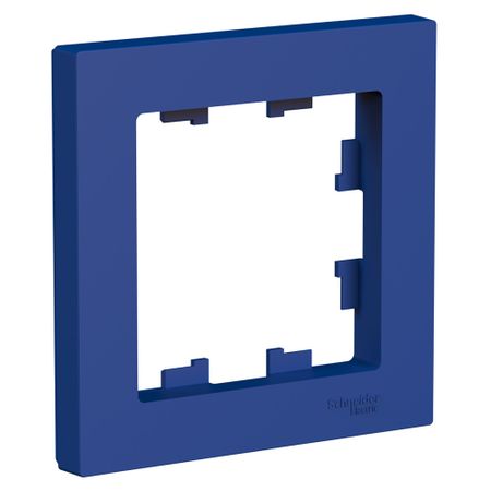 Рамка Schneider Electric Atladesign 1 пост аквамарин (ATN001101)