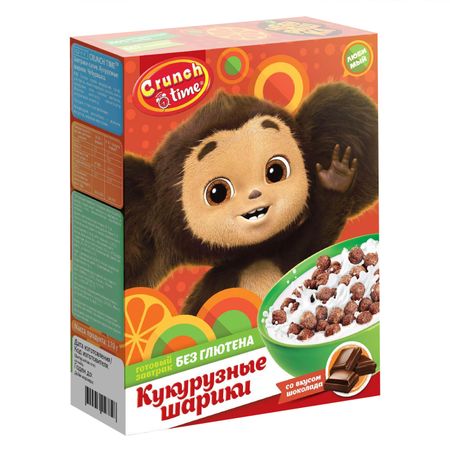 Завтрак сухой Crunch time чебурашка 170 г