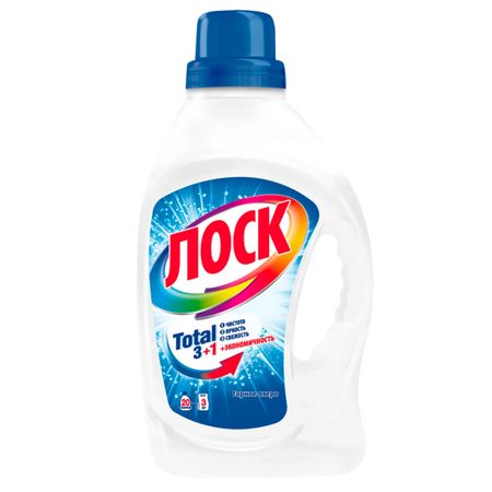 Гель для стирки Лоск Color 1,3 л гель для стирки sorti пятна нет 1200 г