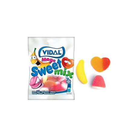 Мармелад жевательный Mega sweet mix 90 г жевательный мармелад haribo starmix 80 г