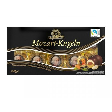 Конфеты Lambertz mozart kugeln в темном шоколаде 200 г