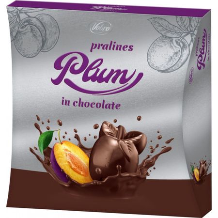 Конфеты Vobro plum in chocolate с черносливом 144 г
