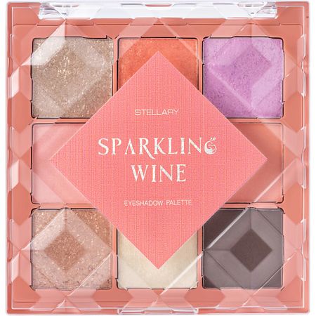 Палетка STELLARY Палетка теней для век Eyeshadow palette Sparkling wine collection