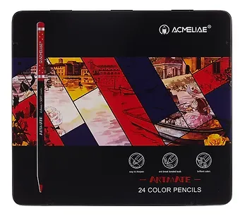 Карандаши цветные 24цв 