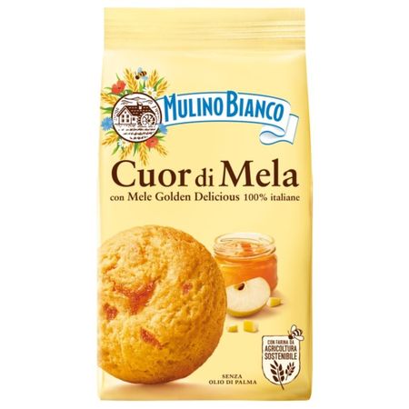 Печенье Mulino Bianco Cuor di Mela песочное 250 г
