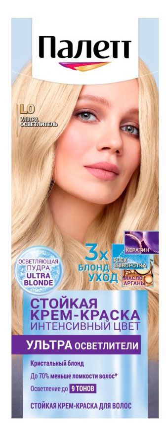 Крем-краска для волос Palette Ультра осветлитель тон L0