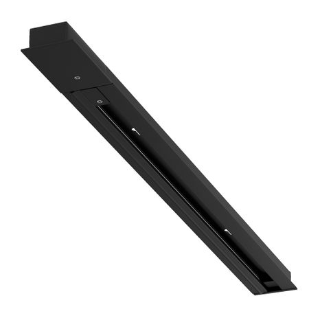 Шинопровод однофазный Arte Lamp Track 1 м черный (A550106) шинопровод однофазный arte lamp track accessories 2 метра белый