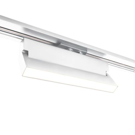 Светодиодный трековый светильник однофазный Elektrostandard Arda 4200К 20 Вт белый (85016/01) светодиодный трековый светильник однофазный elektrostandard glory 4200к 7 вт 3 кв м белый a044000