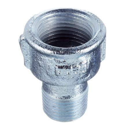 Муфта переходная Gebo Platinum (246-22V) 3/4 ВР(г) х 1/2 НР(ш) чугунная оцинкованная