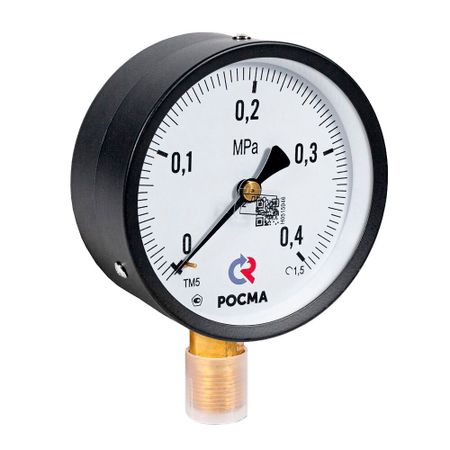 Манометр Росма ТМ-210Р.00 G1/4.2,5 радиальный 1/4 НР(ш) 4 бар d50 мм (40221)