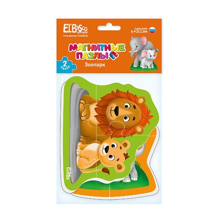 развивающая игрушка EL'BASCO Магнитный пазл для малышей 