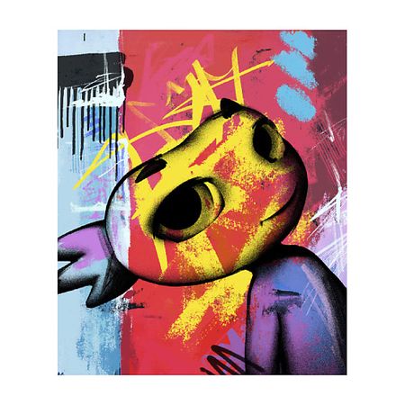 Постер MORIKI DORIKI Постер Руру Графити постер hangin scroll