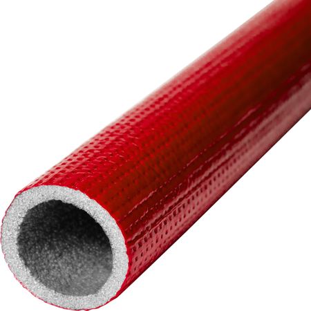 Теплоизоляция для труб K-FLEX ПЭ 18х6 мм бухта 10 м красная