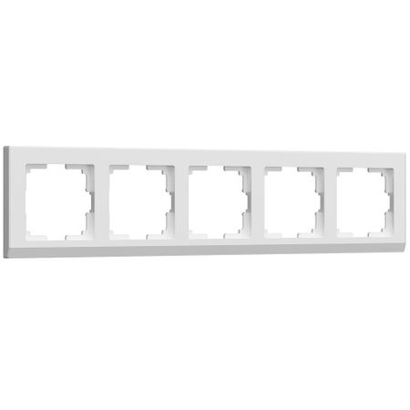 Рамка Werkel Stark пятиместная белая (a050911)