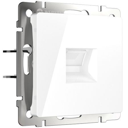 Розетка компьютерная Werkel встраиваемая белая RJ45 (a051136)