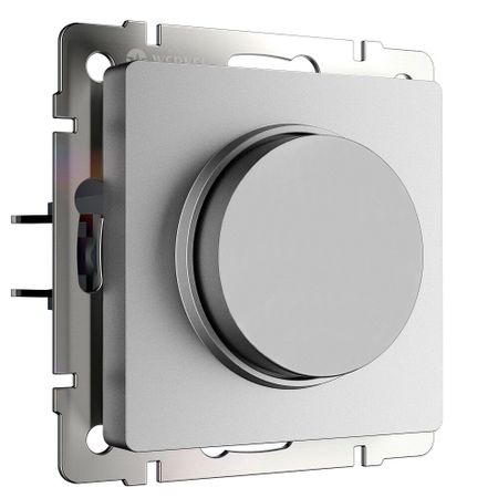 Диммер Werkel встраиваемый серебряный матовый поворотно-нажимной (a069593)