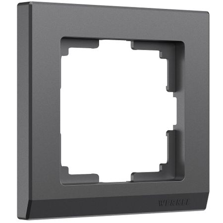 Рамка Werkel Stark одноместная графит матовая (a063115)