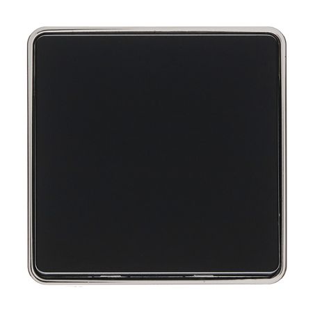 Выключатель Werkel Gallant одноклавишный накладной черный/хром (a050978)