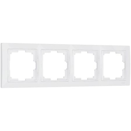 Рамка Werkel Snabb Basic четырехместная белая (a051301)