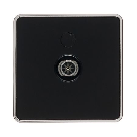 Розетка телевизионная Werkel Gallant накладная черная (a050969) вадим андреевич подейко исполнительное производство германии монография