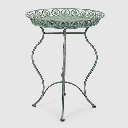 Подставка для цветов Anxi jiacheng металлическая L оливковая 60x60x77 см