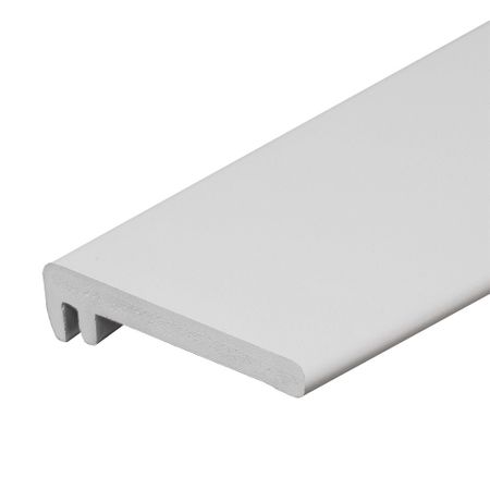 Наличник Kapelli телескопический 8х70х2170 мм ПВХ серый 7047 прямой (1 шт.)