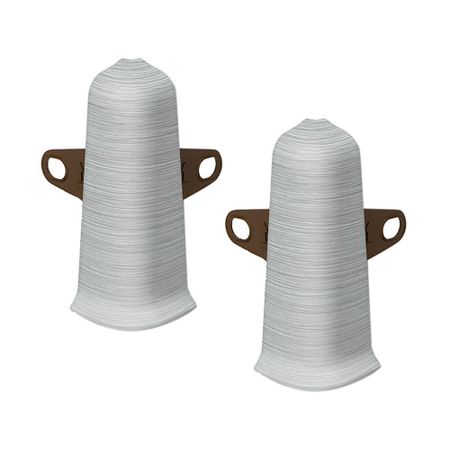 Угол наружный Идеал Деконика 70 мм алюминий Г-профиль (2 шт.)