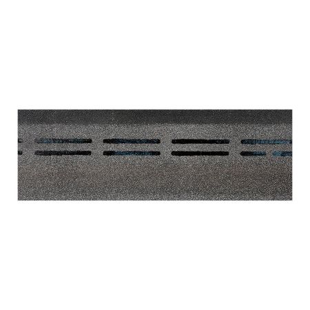 Черепица гибкая коньково-карнизная Docke PIE Eurasia серая 11/22 пог.м