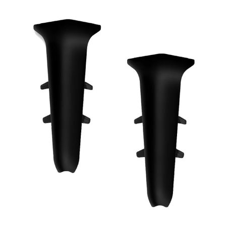 Угол внутренний Идеал Деконика 85 мм черный Г-профиль (2 шт.) айн рэнд капитализм незнакомый идеал