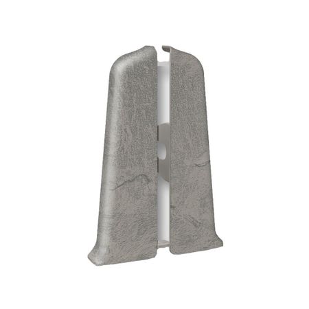 Заглушка торцевая Идеал Деконика 70 мм лофт светло-серый левая-правая Г-профиль (2 шт.)