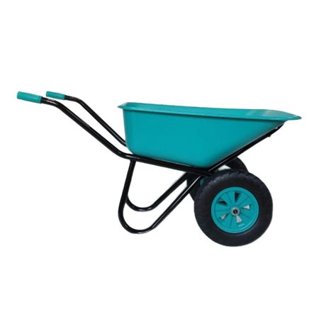 Тачка садово-строительная двухколесная РВ Пласт 120 л 180 кг ударопрочная усиленная морозостойкая (274) дневник школьный феникс тачка