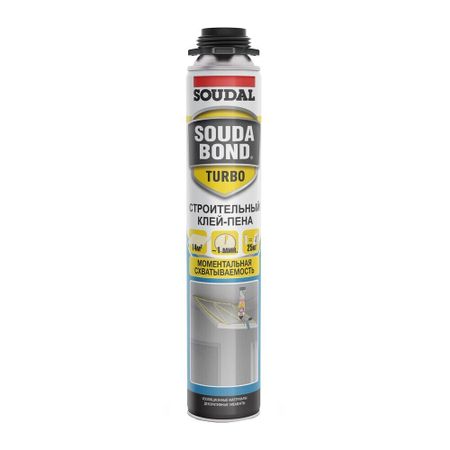 Клей для газобетона профессиональный Soudal Soudabond Blocks 750 мл