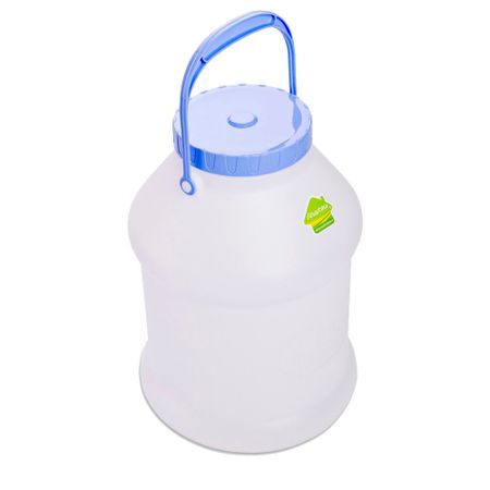 Бидон для жидких/сыпучих веществ Мартика Просперо 8 л пластиковый с крышкой белый