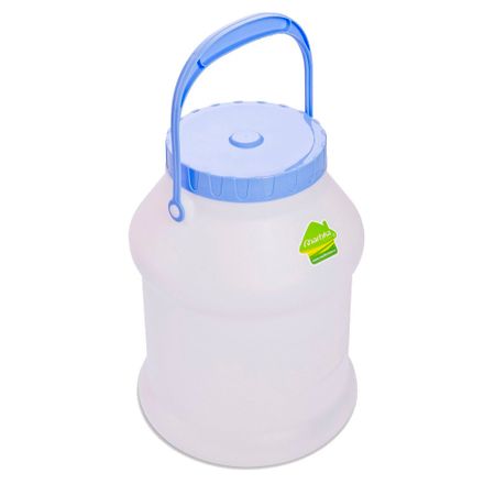 Бидон для жидких/сыпучих веществ Мартика Просперо 5 л пластиковый с крышкой белый