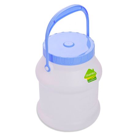 Бидон для жидких/сыпучих веществ Мартика Просперо 3 л пластиковый с крышкой белый