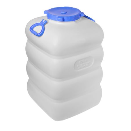 Фляга для жидких/сыпучих веществ Мартика Гранде 100 л пластиковая с крышкой белая