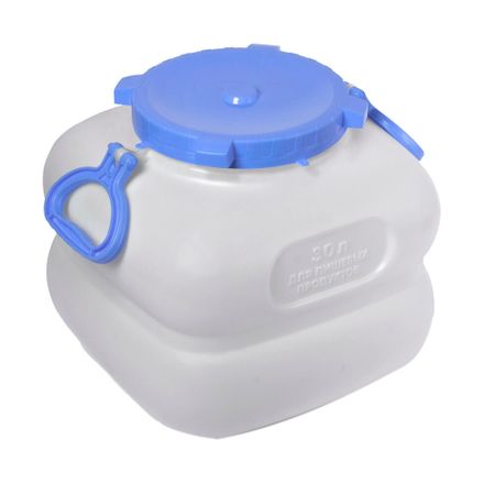 Фляга для жидких/сыпучих веществ Мартика Гранде 30 л пластиковая с крышкой белая