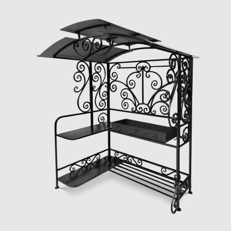 Мангал с навесом Исмайлов Лидер 160х106х220 см