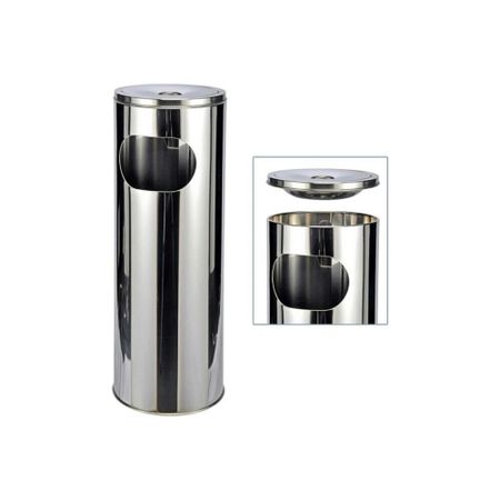 Урна-пепельница G-Teq 18 л нержавеющая сталь