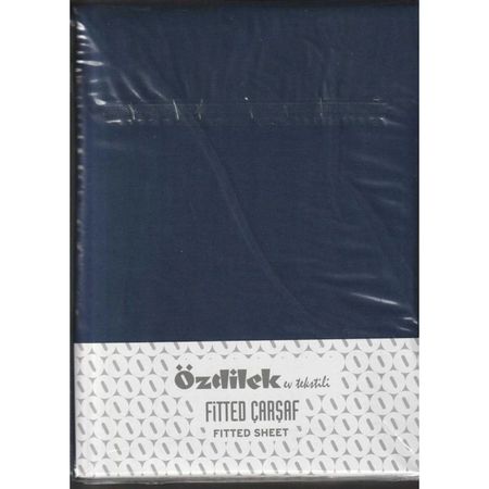 Комплект Ozdilek простыня 160х200 см и 2 наволочки 50х70 см синий