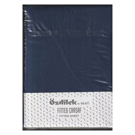 Комплект Ozdilek простыня 180х200 см и 2 наволочки 50х70 см синий