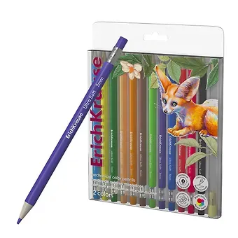 Карандаши цветные 12 цветов 