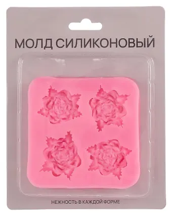 Силиконовый молд Цветы 1